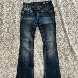 Miss Me size 24 boot cut jeans. Very lightly worn.